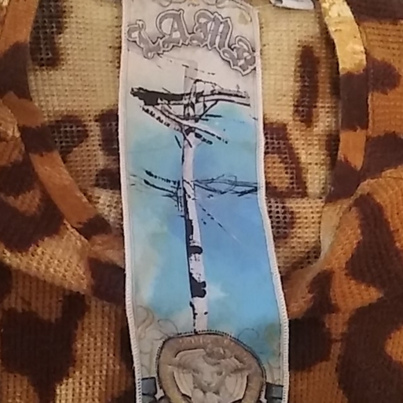 L.a.m.b. Leopard Print Thermal Fall 2006 Rare! 🐆! - Picture 3 of 4